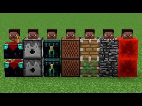 how to spawn all block mobs minecraft !