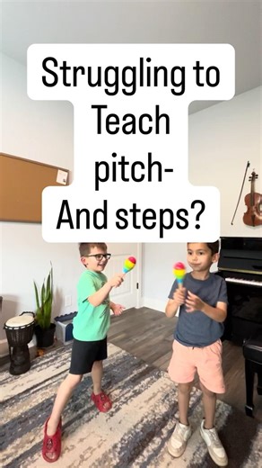 How to Teach Pitch & Steps (Beginner Piano Game That Works)