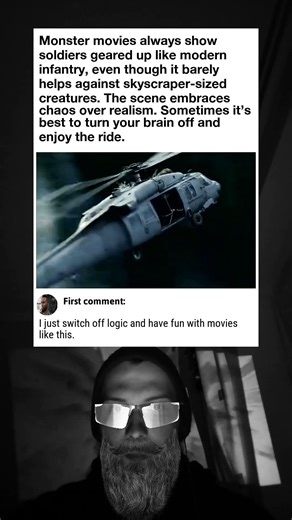 Giant Wolf Attacks Helicopter in Rampage