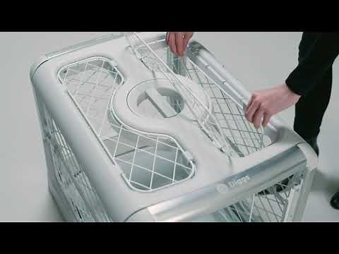 How to install a Diggs Revol crate puppy divider