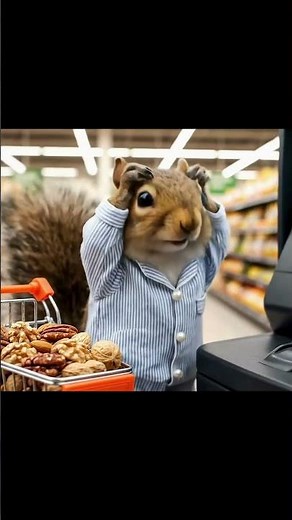 Squirrel's Card Declined #shortsfeed #shorts #youtubeshort #top #squirrel #funny #animation #best