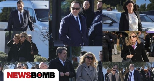 Γιώργος Παπαδάκης: Σε κλίμα συγκίνησης η κηδεία του στο Αποτεφρωτήριο Ριτσώνας - Εικόνες