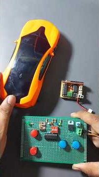 Transmitter Receiver से Motor Control 🔥 | DIY Wireless Motor | #Shorts