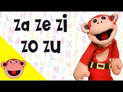 Silabas za ze zi zo zu El Mono Silabo Videos Infantiles Educacion para Niños