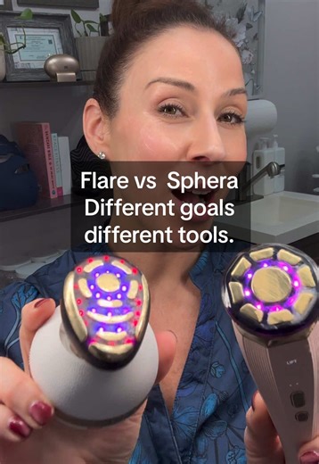 These two devices aren’t interchangeable. One focuses on overall skin quality, the other on lifting and definition. It’s not about which is better — it’s about choosing the right tool for your skin. #skindevicetips #over40skin #matureskincare #aestheticiantips #TikTokCreatorSearchInsightsIncentive