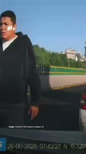 Así Opera Presunto Montachoques en la México-Puebla