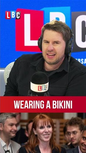 '...women in public life can't wear bikinis?' | LBC