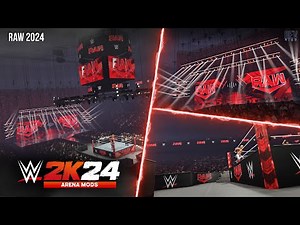 WWE 2K24 : RAW 2024 on TD GARDEN ARENA - ARENA MODS