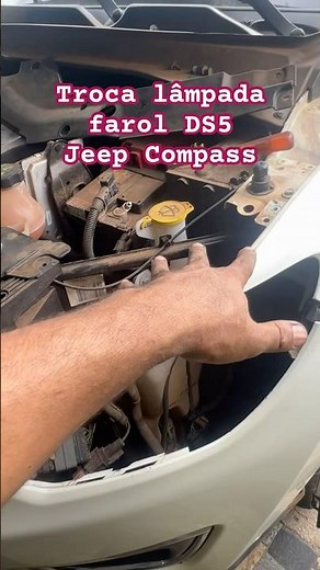 How to change a headlight bulb on a Jeep Compass