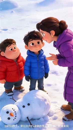 Whose snowman is the cutest? #Cartoon #Children'sCartoon #EducationalChildren'sCartoonRecommendat...