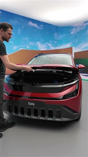 💡PREMIERE for the Skoda Epiq - a new electric SUV that is a brother/sister to the VW ID Cross