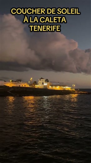 SUNSET LA CALETA TENERIFE