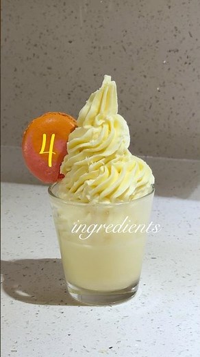 Homemade Dole Whip, ONLY 4 INGREDIENTS🍍🍦