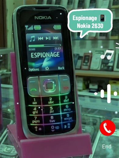 Espionage Ringtone on Nokia 2630: How to Download