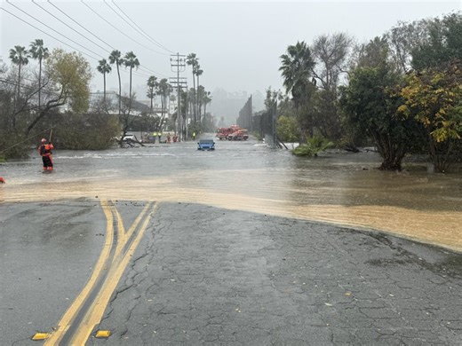 Adult, child brought to safety during swift water rescue in Mission Valley