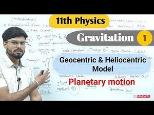 Introduction to gravitation | Geocentric and Heliocentric model for planetary motion | Gravitation