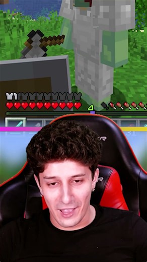Minecraft'ta kardeşim napıyor öyle 😆