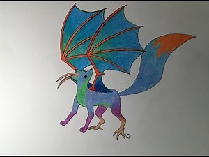 Drawing an Alebrije