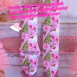 394K views · 788 reactions |  Santa Called - He's Team PINK!  NEW: Jolly Pink Santa Fancy Band...  Available Now! Limited Stock! | Fancy Bands | Facebook