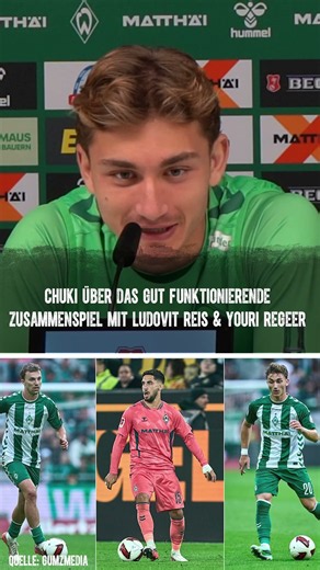 Chuki über Reis und Regeer: Warum es im neuen #Werder-Mittelfeld „einfach gut passt“!