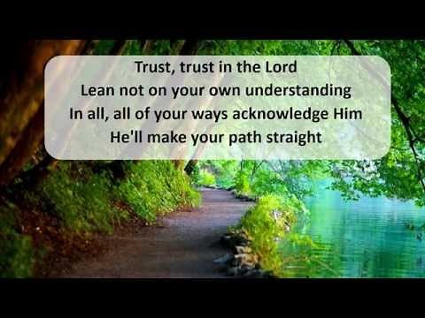 Trust in the Lord - Lyrics Hillsong