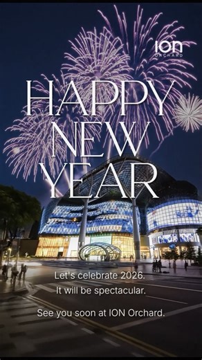 Hello, 2026! Step into the new year at ION Orchard, where luxury shopping meets thoughtfully curated dining experiences. From gathering with loved ones to indulging in the finest moments, every visit is an opportunity to celebrate and create memories that last. See you soon, ION Orchard | ION Orchard