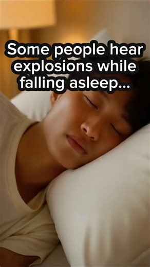 Exploding Head Syndrome: The Loud Sound People Hear While Falling Asleep 😳 #shorts