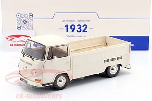 Volkswagen VW T2 Pick-Up Porsche Racing 1968 blanc 1:18 Solido