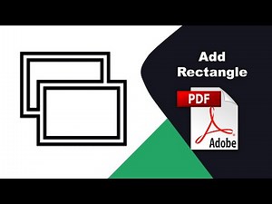 How to add a rectangle shape in a pdf file (Comment) using Adobe Acrobat Pro DC