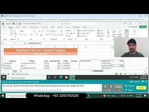 Excel 2A and 2B Simulation Exam | Excel2C Exam | Excel 2C Exam | Excel 2C | 2C Exam | Excel 2A Exam