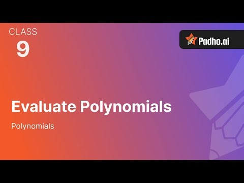 How to Evaluate a Polynomial (p(0), p(1), p(2) Example)