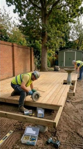 Timelapse: Watch This Cozy Backyard Deck Transform!