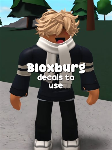 Creative Bloxburg Decals for Your Builds