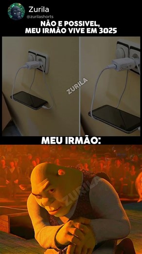MEU IRMÃO VIVE EM 2035 #memes #viral #ytshorts