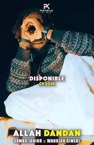 Ce que vous allez voir aujourd’hui, personne ne l’a vu venir.Ce n’est pas un simple son… c’est un message, une onde prête à secouer la rue et à marquer les esprits.À partir de maintenant, comptez les heures.Découvrez le teaser officiel de Allah Dandan – Samba Junior x @Wandian dimedi. Ce n’est que l’étincelle… le feu s’allume à 18h avec le clip.#AllahDandan #Tawal #PastoralkingDrop | Samba Junior