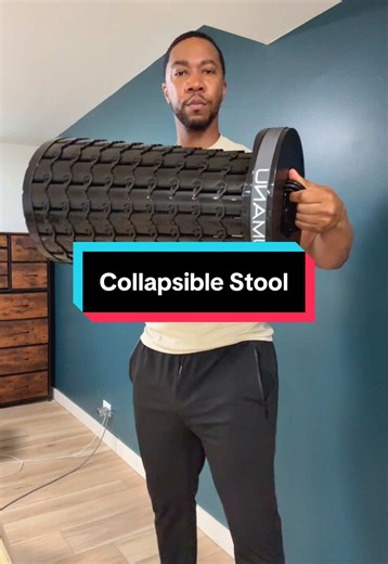 Portable Collapsible Stool with 1000lbs Support | On-the-Go Seating Solution