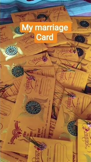 my marriage card #marriage #dance #cards #sadi #viral #shorts 🥰🥰🥰