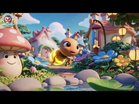 The Firefly at Night Goes Flutter Flutter Flutter | Nighttime Nursery Rhymes for Kids