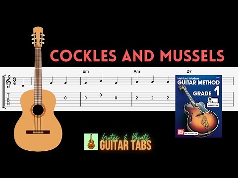 (18 of 88) Mel Bay Grade 1- Cockles and Mussels GUITAR TAB