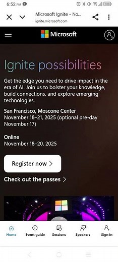 Microsoft Ignite 2025 Registration Is Now Open