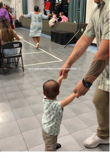 Baby's First Live Band Experience in Hawaii