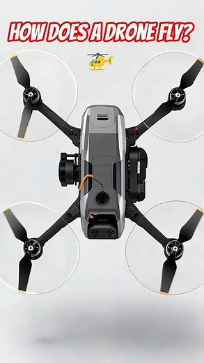 How Does a Drone Fly? 🚁
