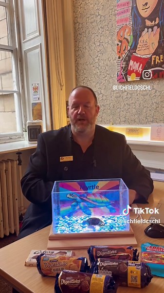 Meet Mr. Smith and Myrtle the Turtle at LCS