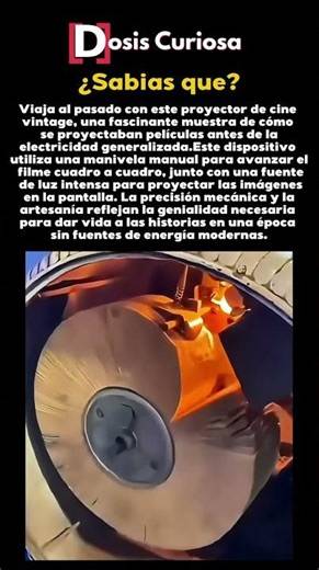 Así eran los proyectores antes
