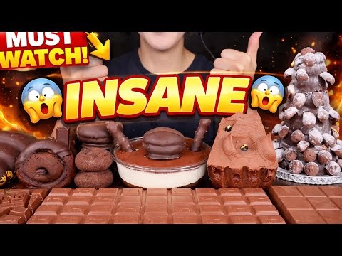 “EXTREME Chocolate ASMR 🍫 No Talking | Satisfying Eating Sounds”