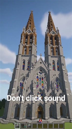 huge castle #minecraft #shorts