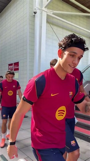 The squad is back to work 💪 #fcbarcelona #shorts