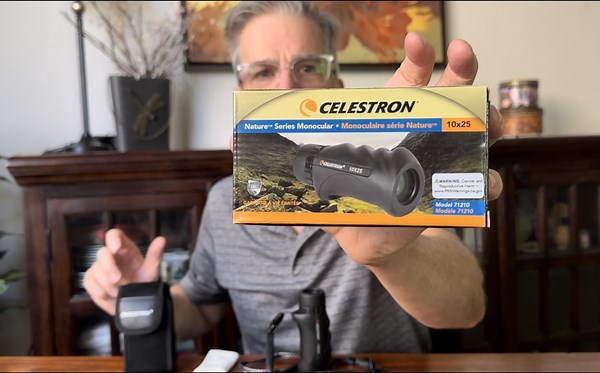 Watch Celestron Nature 10x25 Monocular Review on Amazon Live