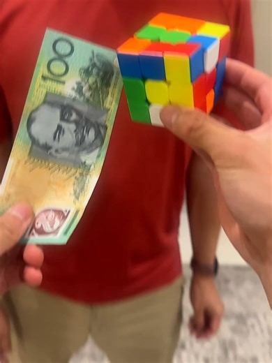 Solve the Rubik's Cube for $100 Challenge