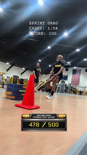 The AFT (Army Fitness Test) has been my baby ever since I became a Master Fitness Trainer. I will continue to uphold the standard for Physical Fitness. The goal is simple: your best effort. Every single time. 478 out of 500… I’ll take it lol. 500, I’m coming for you 💪🏾🔥 Disclaimer I forgot my earrings in this morning. I repented and asked God for forgiveness. #army #Fitness #military #Motivation #gym
